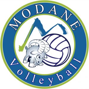 Logo club Modane volleyball